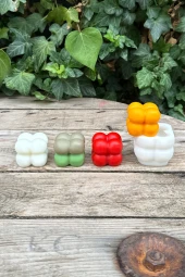 Bubble Küp Mini Tekli Mum Kalıbı ( Silikon ) 1 Adet thumbnail 1