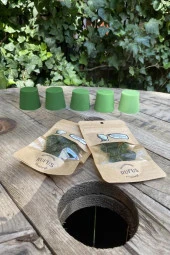 Açık Yeşil Granül Mum Boyası 50 gram thumbnail 2