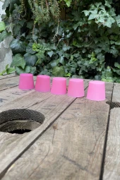 Pembe Granül Mum Boyası 50 gram thumbnail 2