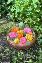 Kaktüs Set-3 Mum Kalıpları ( 9 Adet Kalıp ) ( Silikon ) 1 Adet thumbnail 4