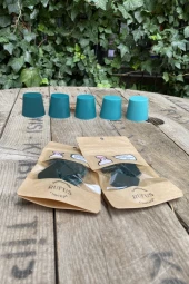 Koyu Yeşil Granül Mum Boyası 10 gram thumbnail 2