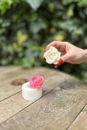 Laui Sukulent Mum Kalıbı (Silikon) (1 Adet) thumbnail 3