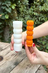 Kabak Totem Tekli Mum Kalıbı ( Silikon ) 1 Adet - 1