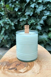 Ahşap Düz Model 15mm en x 100mm boy x 0,5mm kalınlık OM DESENLİ Mum Fitili + Sehpa ( 10 Adet ) thumbnail 2