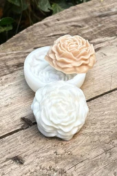 Şakayık Mini Mum Kalıbı ( Silikon ) 1 Adet - 3