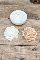 Şakayık Mini Mum Kalıbı ( Silikon ) 1 Adet - 4