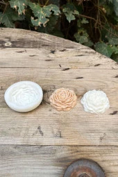 Şakayık Mini Mum Kalıbı ( Silikon ) 1 Adet - 5