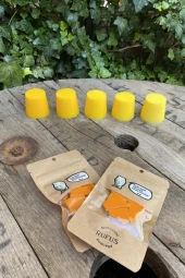 Açık Sarı Granül Mum Boyası 10 gram thumbnail 6