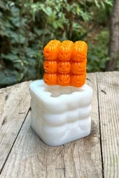 Bubble Kabak Tekli Mum Kalıbı ( Silikon ) 1 Adet - 7