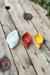 Venüs Deniz Kabuğu Şekilli Kap Kalıbı (60mmx100mmx40mm) (Silikon) ( 1 Adet ) thumbnail 4