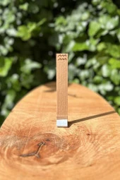 Ahşap Düz Model 15mm en x 100mm boy x 0,5mm kalınlık KOVA BURCU (MODEL-2) DESENLİ Mum Fitili + Sehpa thumbnail 5