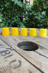 Açık Sarı Granül Mum Boyası 100 gram thumbnail 5