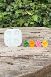 Hawai Çiçek Dörtlü Mum Kalıbı (Silikon) (1 Adet) thumbnail 1