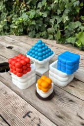 Bubble Set Mum Kalıpları (4 Adet Kalıp) - 1
