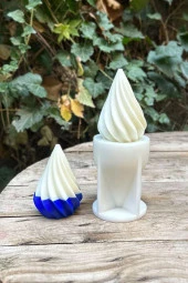 Yılbaşı Ağacı Set-2 Mum Kalıpları (3 Adet Kalıp) (1 Adet) thumbnail 2