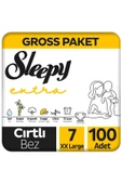 Sleepy Extra Günlük Aktivite Gross Paket Bebek Bezi 7 Numara Xxlarge 100 Adet - 1