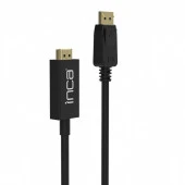 Inca IDPH-18T Displayport to HDMI Kablo 1.8 Metre - 3