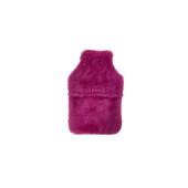 SICAK SU TORBASI PELUŞ KALPLİ,PEMBE TERMOFOR 29x17CM 750ml - 3