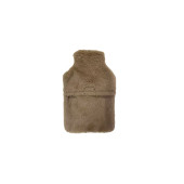 SICAK SU TORBASI PELUŞ KALPLİ,BEJ TERMOFOR 29x17CM 750ml - 3