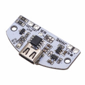 TypeC Usb Besleme Dokunmatik Led Dimmer Modül 3.7V Lion Lityum Pil Şarj 3W Parlaklık Kontrol Anahtar - 5