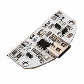 TypeC Usb Besleme Dokunmatik Led Dimmer Modül 3.7V Lion Lityum Pil Şarj 3W Parlaklık Kontrol Anahtar - 6