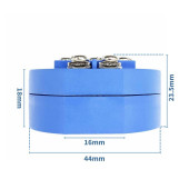 PT100 Sıcaklık Sensör Sinyali İçin 4-20mA Çevirici Transmitter Modül 0C / 200C DC 24V Rtd Termometre - 8