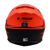 LS2 STORM 2 FIST MAT TURUNCU-SİYAH KASK - 3