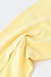 Bebek Şort Kollu Tulum, %100 Organik Pamuk, Bebek ve Yenidoğan Serisi - CSYW1016 - 4