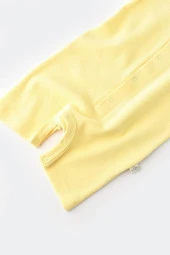 Bebek Şort Kollu Tulum, %100 Organik Pamuk, Bebek ve Yenidoğan Serisi - CSYW1016 - 5