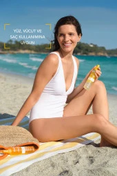 Bioderma Photoderm Bronz Sun Protective Water SPF30 Bronzlaştırıcı Güneş Koruyucu Yüz, Vücut, Saç 200 ml thumbnail 7