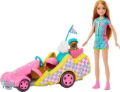 Barbie Stacie Go Kart HRM08 Lisanlı Ürün - 1