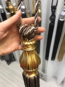 NİVEMESHOME KAHVE-BEJ KARMA SAÇAKLI TAVAN TOPLAMA BRAÇOL - 2