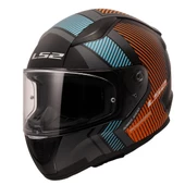 LS2 RAPID 2 EXTRA MAT GRİ-NEON TURUNCU KASK - 1