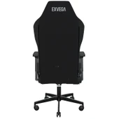 EXVEGA Lunar Active Kumaş RGB Oyuncu Koltuğu Siyah - 7