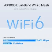 Tp-Link Outdoor 1Lİ Wi-Fi 6 Dış Mekan / İç Mekan Bütün Ev Mesh Wi-Fi Ünitesi - 7
