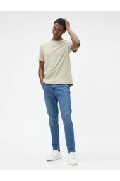 Skinny Fit Kot Pantolon - Michael Jean thumbnail 1