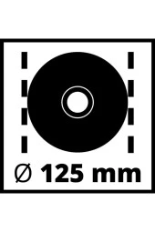 Einhell TE-AG 125/1010 CE Q, Devir Ayarlı Avuç Taşlama - 6