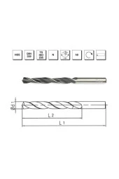 MTE Makina Takım 4.2 mm HSS DIN 338 Silindirik Saplı Matkap Ucu Haddeli - B00000010420 - 1