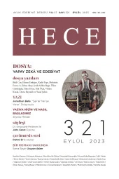 Hece 321.Sayı Eylül 2023 - 1