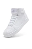 Puma Rebound V6 Mid Jr 393831 05 Unisex Sneaker Ayakkabı Beyaz 35,5-40 - 1