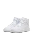 Puma Rebound V6 Mid Jr 393831 05 Unisex Sneaker Ayakkabı Beyaz 35,5-40 - 4
