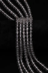 Kristal Kuvars ( A Kalite ) Doğal Taş Dizi 6 mm Küre Kesim thumbnail 1