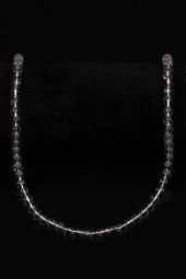 Kristal Kuvars ( A Kalite ) Doğal Taş Dizi 6 mm Küre Kesim thumbnail 2