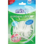Mis İp 32 Adet Kürdanlı Diş İpi - 1