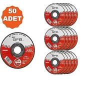 Gfb Metal Kesici Taş 115X1 Inox Kesme Taşı (50 Adet) - 2