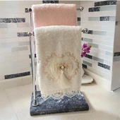 Mermer Ayaklı Metal Banyo El Havluluk Kağıt Havluluk Standı - 1
