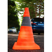 Reflektörlü Katlanır Trafik Konisi 32 cm (Duba) - 3