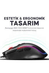 Smx-R27 Voyager Usb Rgb Işıklı Makrolu 7200 Dpi Gaming Oyuncu Mouse - 2