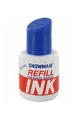 Snowman Beyaz Tahta Kalem Mürekkebi 30 cc Mavi - 1