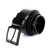 Suni Deri Erkek Spor Siyah Kemer - 2